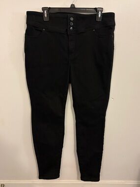 Lane Bryant Black High Rise Jeans